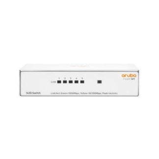 SWITCH HPE NETWORKING INSTANT ON GIGABIT ETHERNET 1430 5G 5 PUERTOS 10-100-1000MBPS 10 GBIT-S 8.192 ENTRADAS - NO ADMINISTRABLE