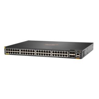SWITCH HPE NETWORKING INSTANT ON GIGABIT ETHERNET CX 6200F 48 PUERTOS POE 10-100-1000MBPS + 4 PUERTOS SFP+ 370W 176GBIT-S 32768 ENTRADAS - ADMINISTRABLE