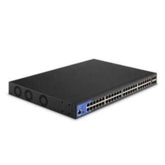 SWITCH LINKSYS LGS352MPC GIGABIT POE ADMIN 48 PUE-4 PUE 10G SFP 740W