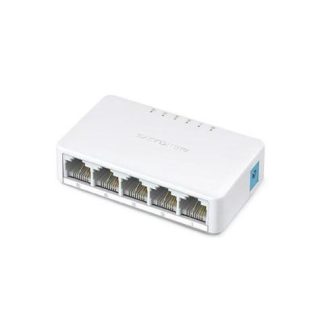 SWITCH MERCUSYS FAST ETHERNET MS105 5 PUERTOS 10-100MBPS 1GBIT-S - NO ADMINISTRABLE