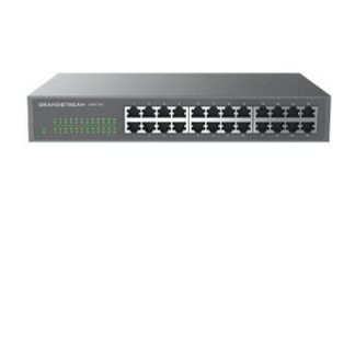 SWITCH NO ADMINISTRABLE DE 24 PUERTOS GIGABIT COMPATIBLE CON GWN CLOUD CARCASA DE METAL