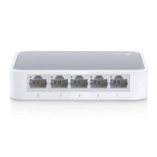 SWITCH TP-LINK FAST ETHERNET TL-SF1005D 10-100MBPS 1GBIT-S 5 PUERTOS 1000 ENTRADAS NO ADMINISTRABLE