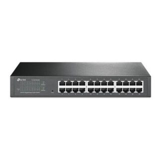 SWITCH TP-LINK GIGABIT ETHERNET EASY SMART 24 PUERTOS 10-100-1000MBPS 8000 ENTRADAS 48 GBIT-S - ADMINISTRABLE