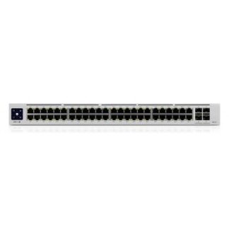 SWITCH USWPRO48POE GEN2 UBIQUITI NETWORKS CAPA 3 DE 48 PUERTOS POE 802.3AT-BT + 4 PUERTOS 1-10G SFP+ 600W PANTALLA INFORMATIVA