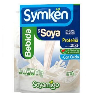 SYMKEN POLVO PARA PREPARAR BEBIDA DE SOYA 180GR SIN COLESTEROL PO SOYAMIGO