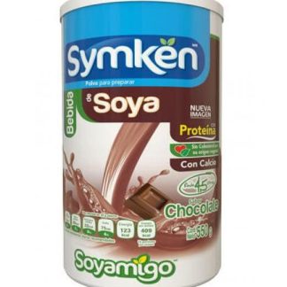 SYMKEN POLVO PARA PREPARAR BEBIDA DE SOYA BOTE SABOR CHOCOLATE 55 SOYAMIGO
