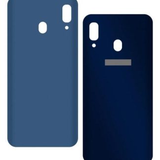 TAPA TRASERA PARA SAMSUNG A20 A205F A205F DS A205FN DS A205G AZUL