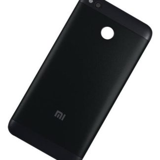 TAPA TRASERA XIAOMI REDMI 4X NUEVA COLORES NEGRO Y DORADO -