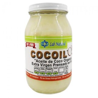 TARRO COCOIL ACEITE DE COCO ORGANICO 230ML EXTRA VIRGEN PRENSADO LAB. NATURAL ENERGY AND NUTRITION