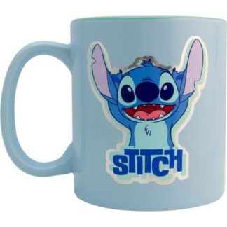 TARRO METALIZADO DE CERAMICA STITCH 20 OZ MULTICOLOR DISNEY