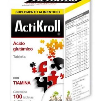 TBS. ACTIKROLL C 100 ACIDO GLUATAMICO CON TIAMINA SALUD NATURAL