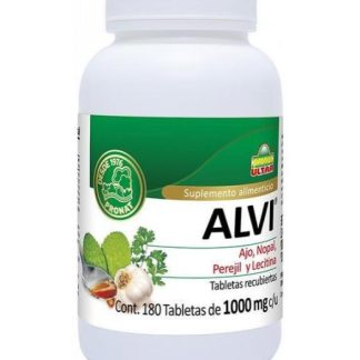 TBS. ALVI C 180 1000MG C U AJO NOPALPEREJIL Y LECITINA PRONAT