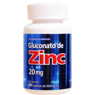 TBS. GLUCONATO ZINC C 90 ANTIOXIDANTEFORTALECE EL CABELLO PRONACEN