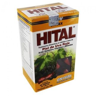 TBS. HITAL C 60 PIEL DE UVA ROJA GN+VIDA
