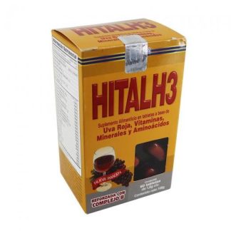 TBS. HITAL-H3 C 60 C UVAROJAVITMINERALES Y AMINOACIDOS GN+VIDA