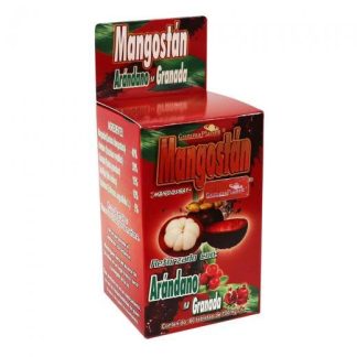 TBS. MANGOSTAN ROJO CON ARANDANO C 60 GUMMA CORPORATION
