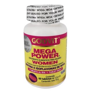 TBS. MEGAPOWER WOMAN C 60 BIOTINA E ISOFLAVONAS DE SOYA GN+VIDA