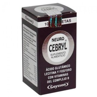 TBS. NEURO-CEBRYL C 100 ACIDO GLUTAMICOLECITINA Y FOSFORO C VIT D GEYSSON