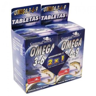 TBS. OMEGA 36 Y 9 C 60 OFERTA 2X1 GUMMA CORPORATION