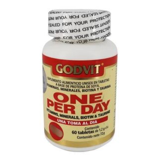 TBS. ONE PER DAY C 60 VITAMINAS MINERALES Y TAURINA GN+VIDA