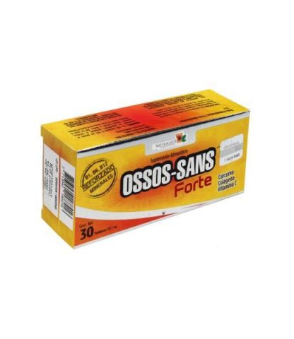 TBS. OSSOS-SANS FORTE C 30 CURCUMA COLAGENO Y VITAMINA C. SUKUNAI KIROS