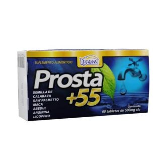 TBS. PROSTA+55 C 60 500MG SEMILLA DE CALABAZA SAW PALMETO MACA AB SOLO PARA DIABETICOS