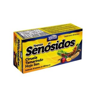 TBS. SENOSIDOS CIRUELA TAMARINDO HOJA SEN C 30 500 MG SOLO PARA DIABETICOS