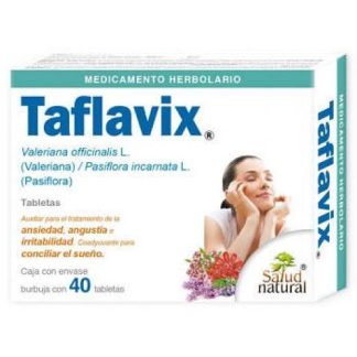 TBS. TAFLAVIX C 40 VALERIANA Y PASIFLORA SALUD NATURAL