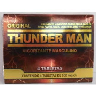 TBS. THUNDER MAN C 4 VIGORIZANTE MACULINO GN+VIDA