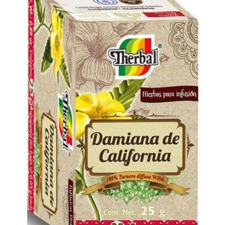 TE DAMIANA DE CALIFORNIA C 25 SOB. ESTIMULANTE SEXUAL THERBAL