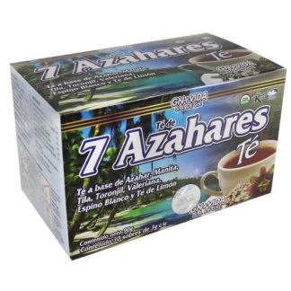 TE DE 7 AZAHARES C 30 SOB. A BASE DE AZAHARMANITATILATORONJILVALE GN+VIDA