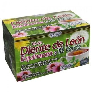 TE DE DIENTE DE LEON EQUINACEA Y TE VERDE C 30 SOB. GN+VIDA
