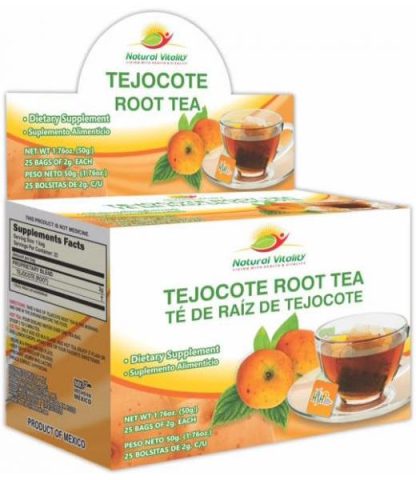 TE DE RAIZ DE TEJOCOTE 50 G NATURAL VITALITY