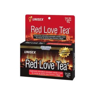 TE RED LOVE TEA C 1 SOB DE 10 GR VIGORIZANTE PARA HOMBRE Y MUJER GN+VIDA