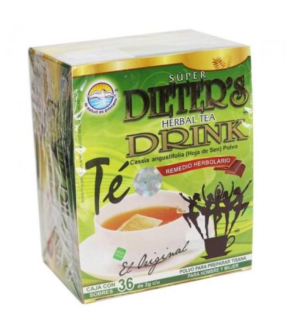 TE SUPER DIETERS HERBAL TEA DRINK C 36 SOBS. MUNDO NATURAL