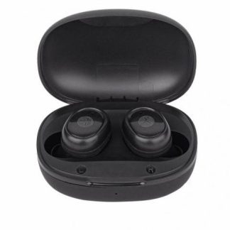 TECHZONE AUDIFONOS INTRAURICULARES CON MICROFONO TZWS03 INALAMBRICO BLUETOOTH USB-C NEGRO