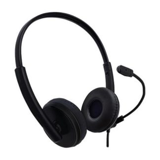 TECHZONE AUDIFONOS TZDIA01 ALAMBRICO 2 METROS USB 2.0 NEGRO