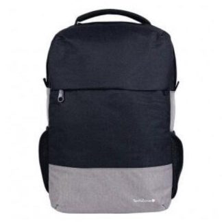 TECHZONE MOCHILA DE NYLON-POLIESTER TZ21LBP07 PARA LAPTOP 15.6 GRIS OXFORD