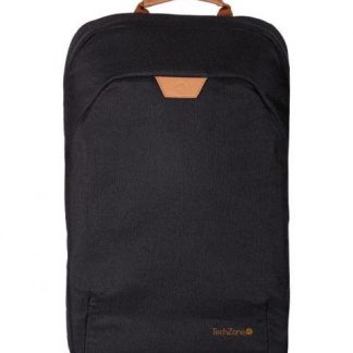 TECHZONE MOCHILA DE PET ECO HERO BLACK PARA LAPTOP 15.6 NEGRO