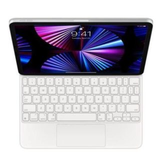 TECLADO APPLE MAGIC KEYBOARD INALAMBRICO BLUETOOTH PARA IPAD PRO - IPAD AIR 11 BLANCO MJQJ3LL-A