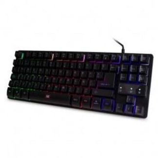 TECLADO GAMER VORAGO START THE GAME RGB ALAMBRICO NEGRO (ESPANOL)