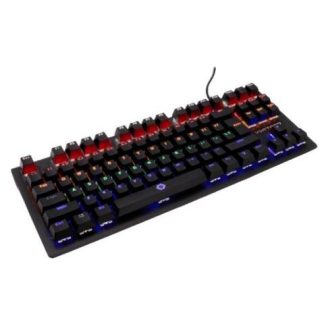 TECLADO GAMER VORTRED ALPHA RGB TECLADO MECANICO ALAMBRICO NEGRO (ESPANOL)
