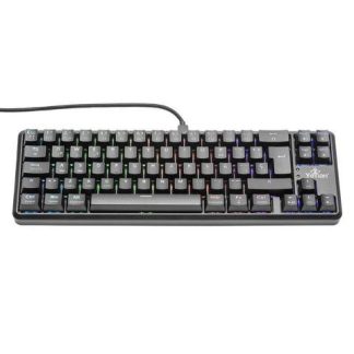 TECLADO GAMER YEYIAN AKIL S3500 RGB TECLADO MECANICO SWITCH BLUE ALAMBRICO NEGRO (ESPANOL)