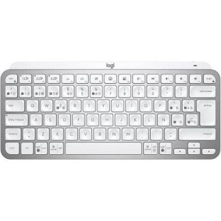 TECLADO LOGITECH MX KEYS MINI INALAMBRICO RF WIRELESS-BLUETOOTH BLANCO (ESPANOL)