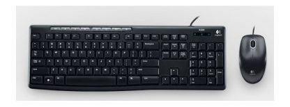 KIT DE TECLADO Y MOUSE LOGITECH MK200 USB NEGRO (ESPANOL) - Image 3