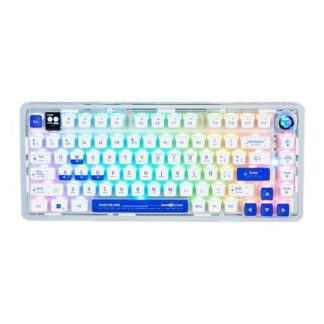 TECLADO VORAGO GAME FACTOR KBG800 TECLADO GASKET PERSONALIZABLE FORMATO 75 CON RGB CONFIGURABLE