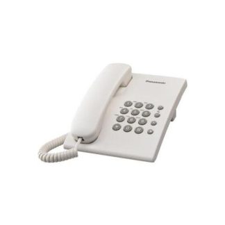 TELEFONO ANALOGICO PANASONIC KXTS500MEW ANALOGICA ESCRITORIO-PARED COLOR BLANCO