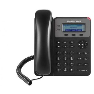 TELEFONO IP DE 1 LINEA CON 1 CUENTA SIP ETHERNET CON POE CONFERENCIA DE 3 VIAS SIP INCLUYE SU FUENTE DE ALIMENTACION