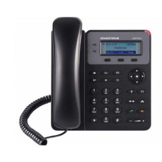TELEFONO IP DE 1 LINEA CON 1 CUENTA SIP ETHERNET SIN POE CONFERENCIA DE 3 VIAS INCLUYE SU FUENTE DE ALIMENTACION
