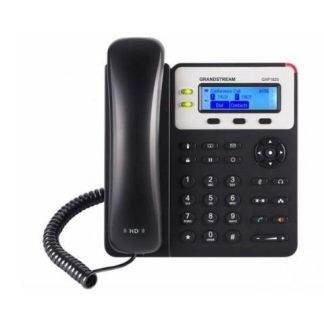 TELEFONO IP DE 2 LINEAS CON 2 CUENTAS SIP ETHERNET CON POE CONFERENCIA DE 3 VIAS SIP INCLUYE SU FUENTE DE ALIMENTACION
